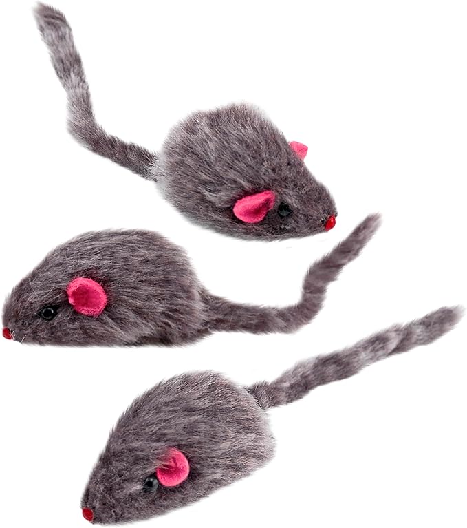 Westminster Pet Fur Mice 3/Pkg-