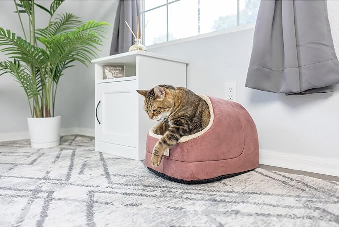 Armarkat Indian Red Cat Bed Size, 18-Inch by 14-Inch