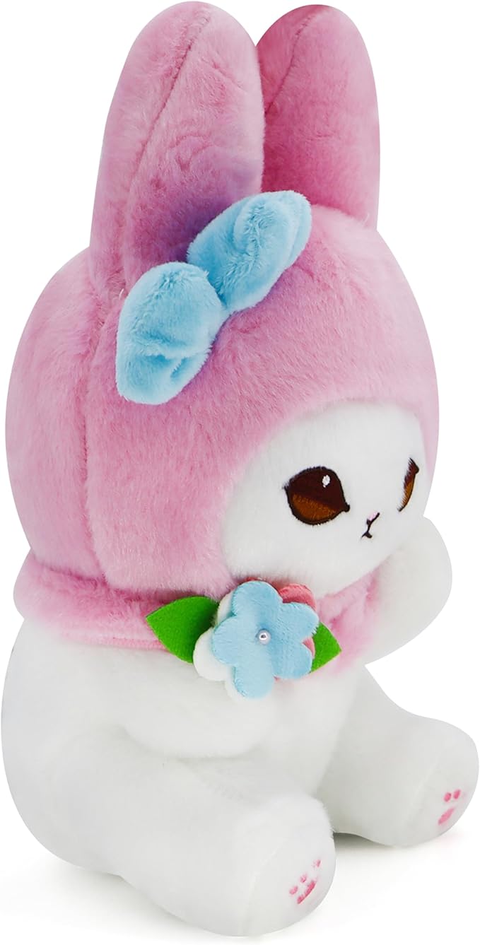 Kawaii Shark Cat Plush Toy Stuffed Animal Doll, Soft Pillow for Boys & Girls (Cat-C, 20cm/7.8in)