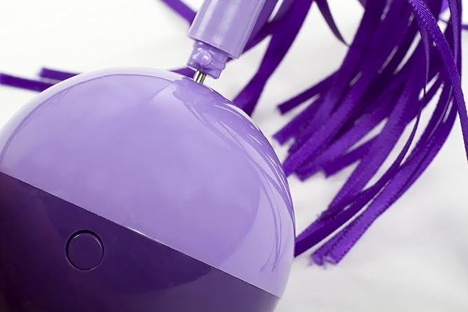 SmartyKat Twirly Top Electronic Motion Ball Cat Toy, Battery Powered - Randomly Selected Color, One Size