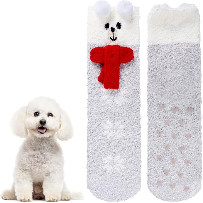 Benefeet Sox Cute Fuzzy Socks for Women Girls Fluffy Warm Cozy Novelty Slipper Socks Funny Animal Plush Sleeping Socks