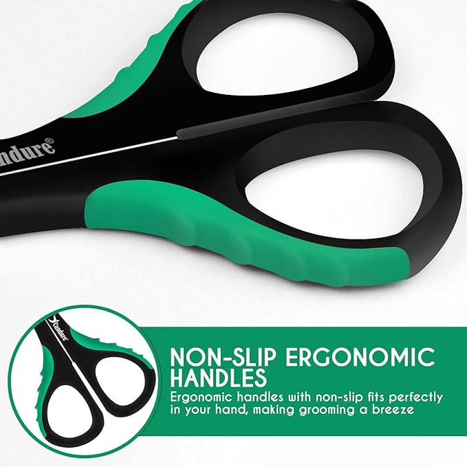 Candure Cat Nail Clippers for Indoor Cats, Rabbits, Hamsters, Birds with Precise Angled Edges to Ensure Easy & Safe Trimming Stainless Steel Cat Nail Trimmer for at-Home Cat Grooming