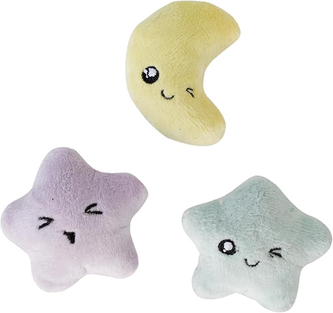 Catstages Toss 'N Twinkle Catnip Cat Toys - 3 Pack
