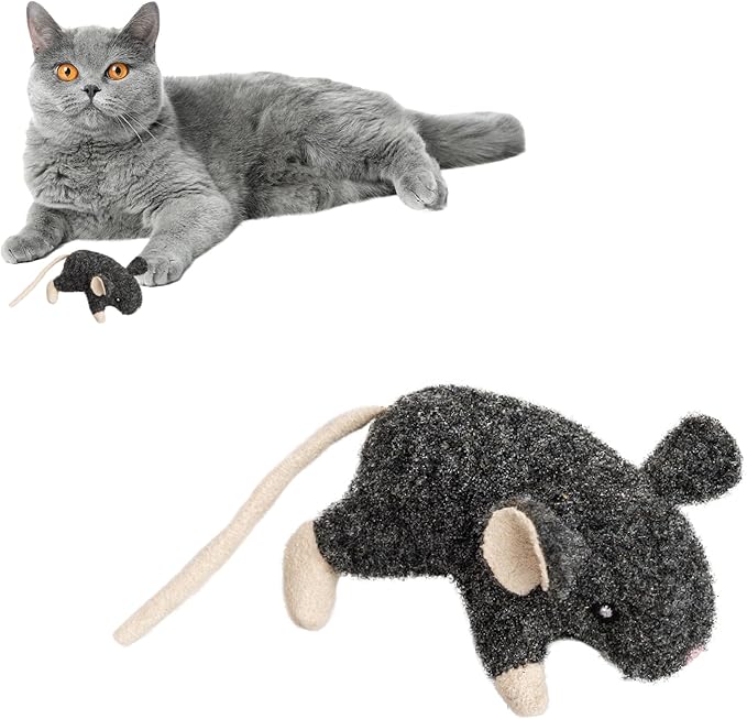 Ethical Pets 52084 Wool Mouse Willie Catnip Toys