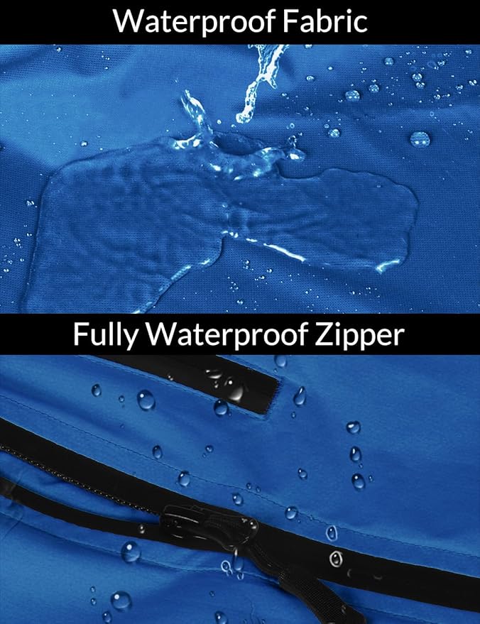 baleaf Men's Rain Jacket Waterproof Windbreaker Running Cycling Golf Hiking Gear Hood Lightweight Reflective Packable