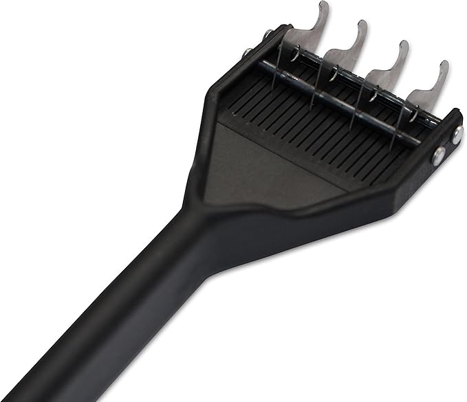 Mars Coat King Detangle and Pet Stripper Grooming Tool, Stainless Steel with Plastic Handle, Made in Germany, 4 Blade