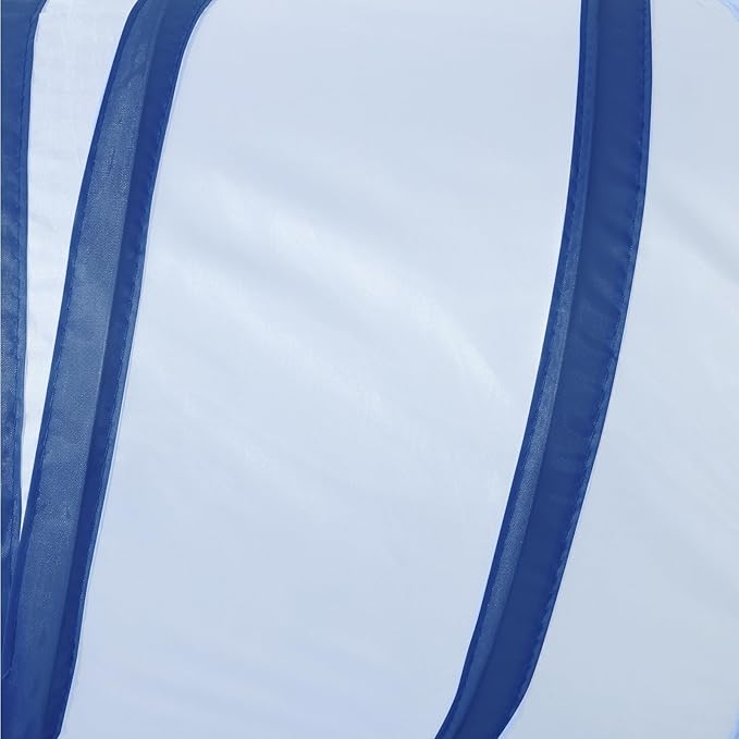 Tempcore Pet Cat Tunnel Tube Cat Toys 3 Way Collapsible, Cat Tunnels for Indoor Cats，Kitty Tunnel Bored Cat Pet Toys Peek Hole Toy Ball Cat, Puppy, Kitty, Kitten, Rabbit Light Blue