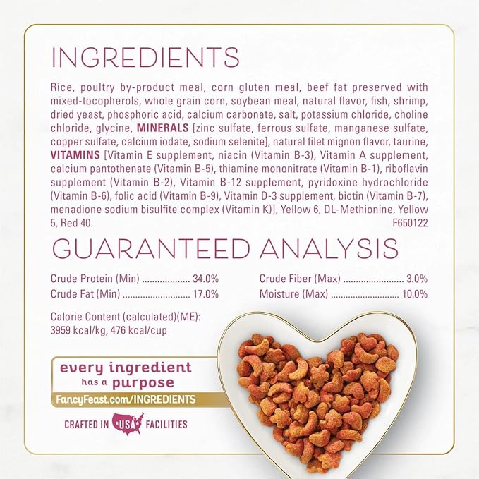 Aurora Pet Bundle Pack (4) FF Gourmet Dry Cat Food Filet Mignon Flavor with Real Seafood & Shrimp (16 oz. Bags) Plus AuroraPet Wipes