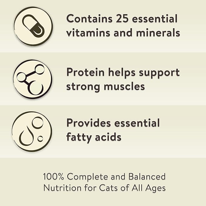 GYCO Chicken & Turkey Flavor Kibble Dry Cat Food for Cats, Complete Nutrition, 16 lb Bag - Premium Products Healthy Lifestyle Balanced Nutrition Essential Vitamins