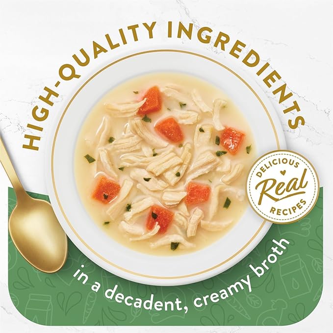 Aurora Pet Variety Pack (14 Flavor) FF Lickable Broth Topper Complement Wet Cat Food (1.4-oz Each) with AuroraPet Wipes