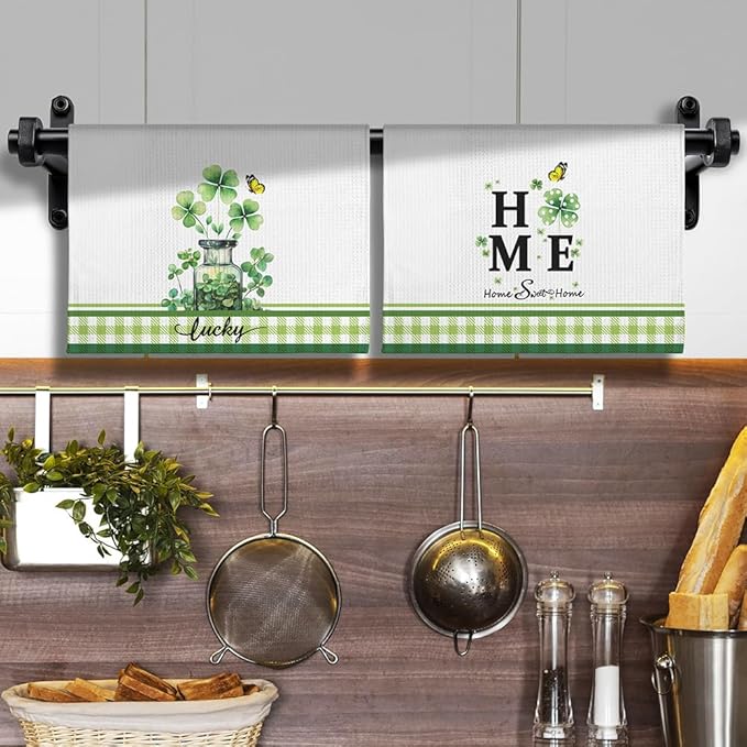 St Patricks Day Kitchen Towels,Green Towels,Shamrock Towels,Green Kitchen Towels,Shamrock Kitchen Towels,St Patricks Day Hand Towels,Green Dish Towels,Green Hand Towels,St Patricks Day Dish Towels