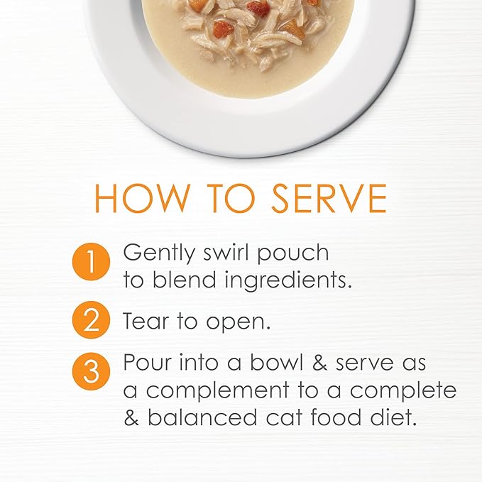 Purina Fancy Feast Lickable Wet Cat Food Broth Topper, Creamy With Chicken and Vegetables - (Pack of 16) 1.4 oz. Pouches