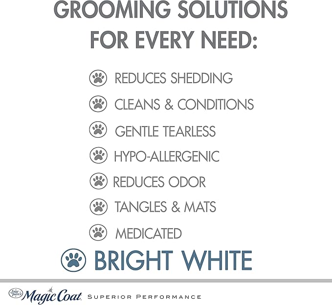 Four Paws Magic Coat Dog Shampoos for Dogs, Dog Grooming Supplies, Dog Bathing Supplies, Made in USA