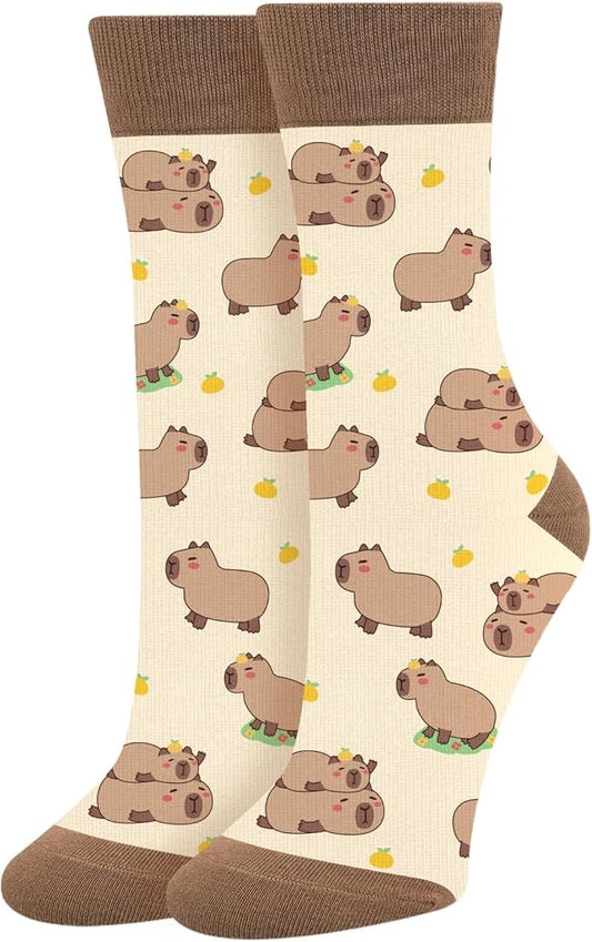 AGRIMONY Funny Cat Dog Socks for Women Teen Girls-Animal Novelty Cute Socks-Mothers Day Cat Dog Mom Gifts Stocking Stuffers