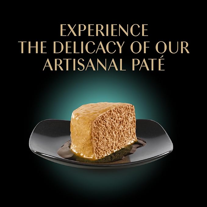 Sheba Perfect Portions Paté Adult Wet Cat Food Trays (24 Count, 48 Servings), Savory Chicken Entrée, Easy Peel Twin-Pack Trays