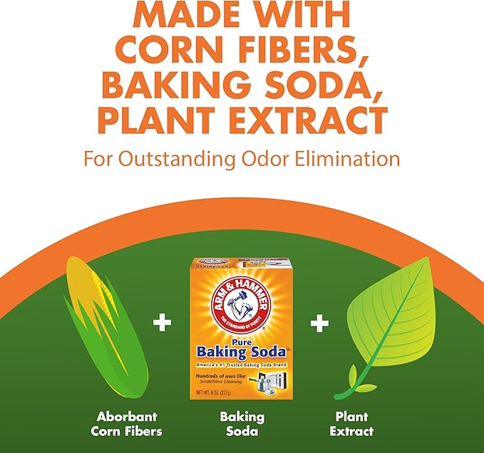 ARM HAMMER Naturals Cat Litter, Multi Cat, 18lb Bag