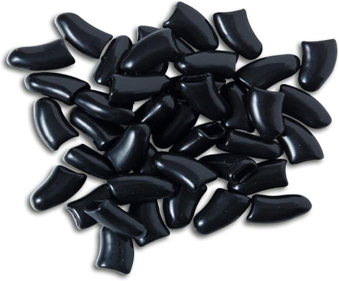 Canine Soft Claws Dog and Cat Nail Caps Take Home Kit, Small, Black