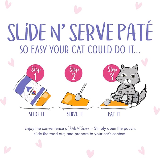 Weruva B.F.F. Play - Best Feline Friend Paté Lovers, Aw Yeah!, Tuna & Beef Blast Off! with Tuna & Beef, 3oz Pouch (Pack of 12)