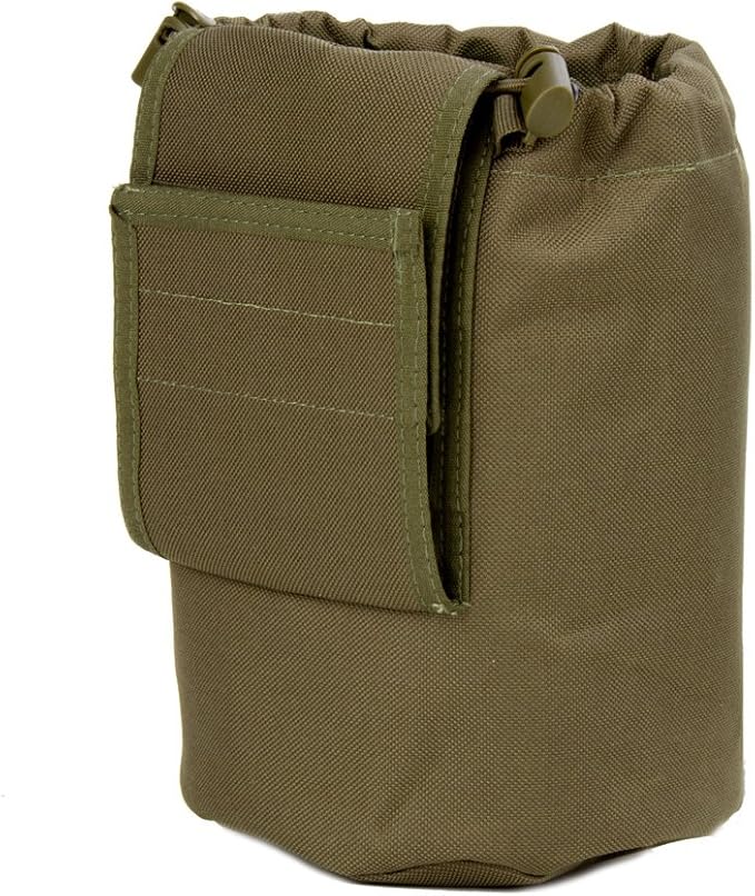 3VGEAR Folding MOLLE Dump Pouch - Tactical Recovery Dump Bag with YKK Annex Clips, Reinforced MOLLE and Rugged 600D Water-Resistant Polyester Drop Pouch