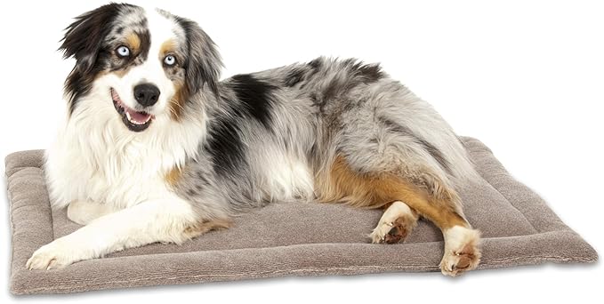 Petmate Aspen Pet Rectangular Kennel Mat, Dark Gray, for 36" Crates