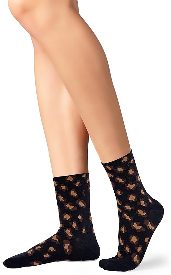 Benefeet Sox Cute Crew Socks for Women Girls Novelty Funny Patterned Socks Colorful Kawaii Cotton Casual Calf Sock 5 Pairs