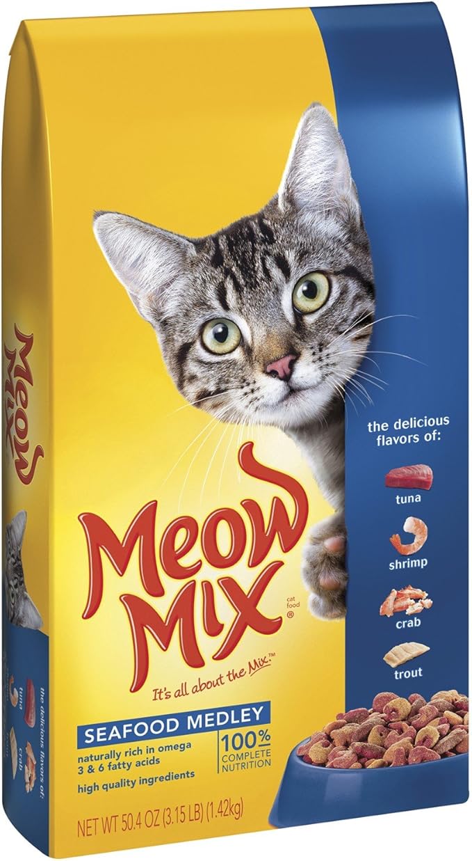 Seafood Medley Dry Cat Food