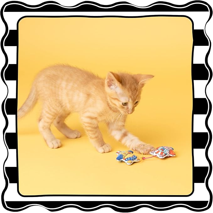 Fat Cat Political Mice Cat Toy