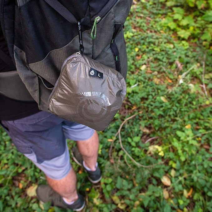 AquaQuest Wingman Backpack Cover - 100% Waterproof - Small, Medium, or Large - Green