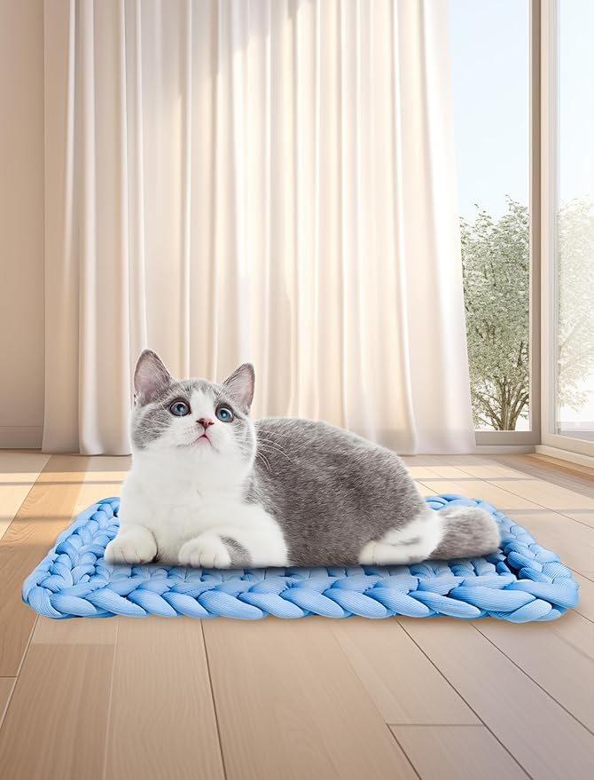 Handmade Chunky Cat Window Sill Bed/Dog Bed. Windowsill Bed for Indoor Cats. Cat/Dog Lover Gift.