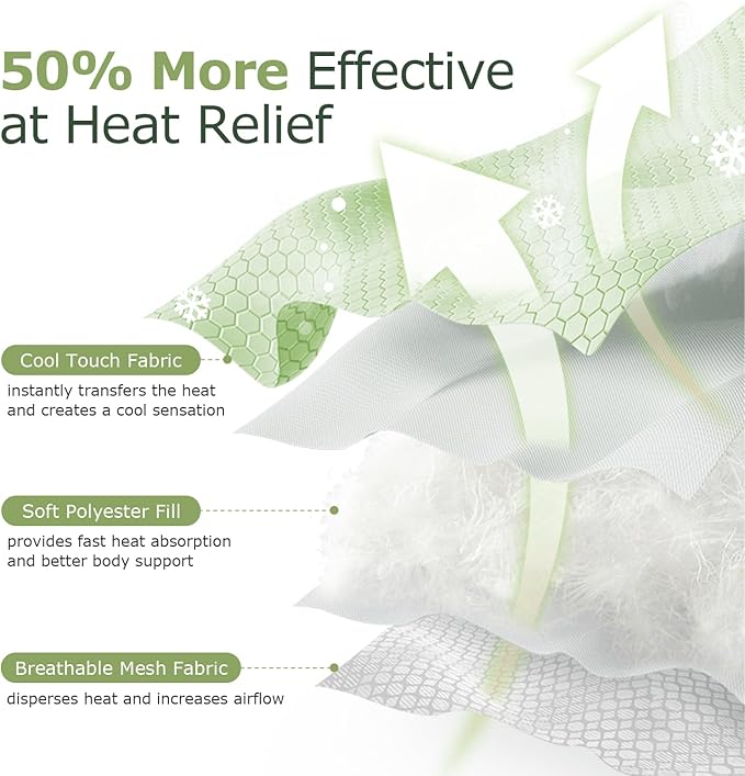 Mora Pets Dog Cooling Mat Breathable Cooling Pad for Dog Cats Washable Pet Cooling Mat for Indoor Outdoor Pets with Non-Slip Bottom 40 x 28 inch Light Green Large