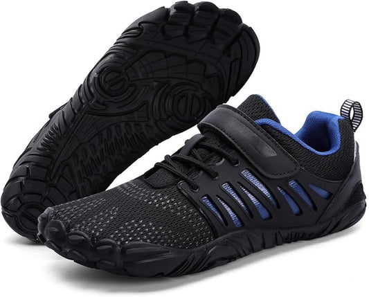 Barefoot Shoes Men Wide Toe Box Zero Drop Water Shoes Men for Gym Workout Minimalist Weightlifting Cross-Trainer Running Hike Grounded Footwear