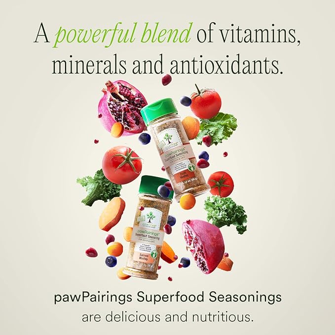 pawTree Healthy Food Toppers for Dogs & Cats - Appetite Booster with Freeze-Dried Proteins. Delicious Pet Food Seasonings and Flavor Enhancer for Picky Eaters & Appetite Stimulation