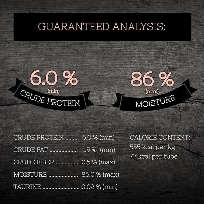 Fussie Cat Ocean Fish and Salmon Puree, lickable cat Treats, 0.5oz Pouch Pack of 4