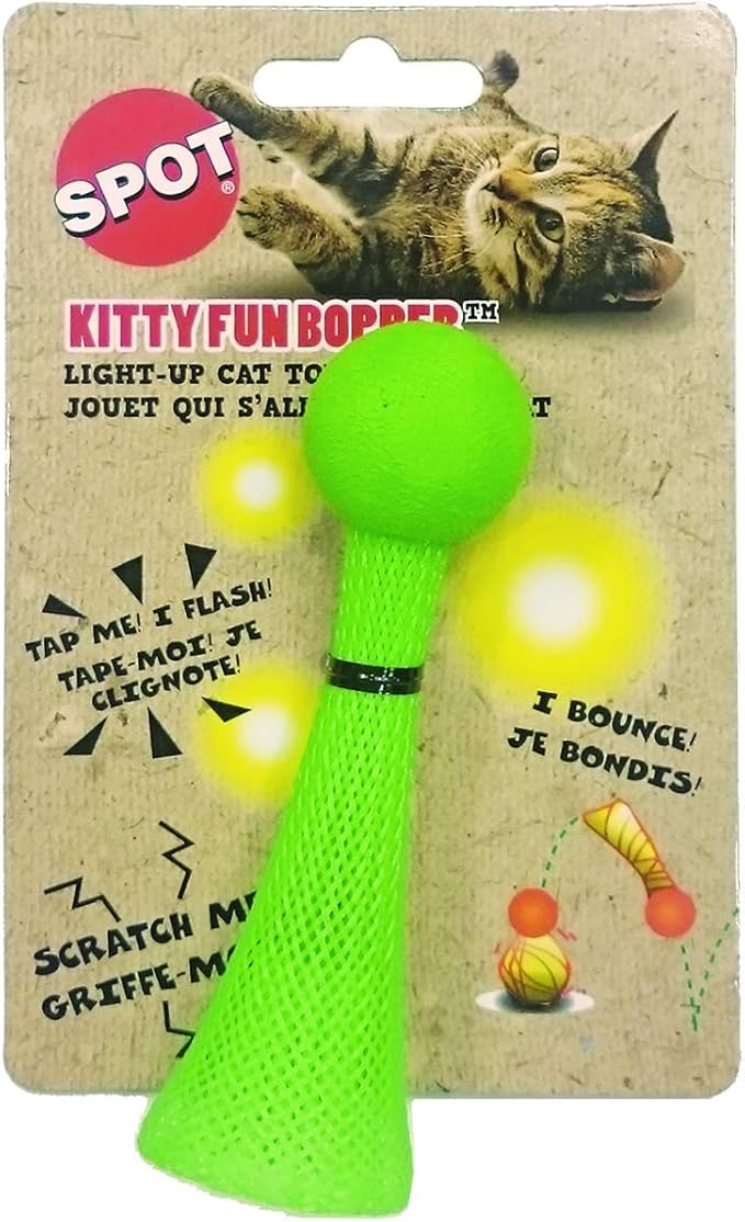 SPOT Ethical Pets Kitty Fun Boppers Cat Toys, Plain, 4"