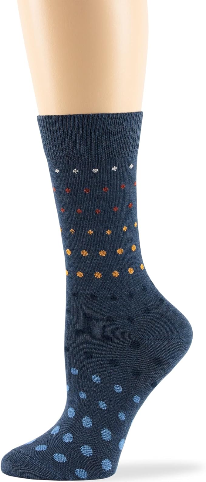 7BIGSTARS KINGDOM Womens Fun Cotton Crew Socks - 4 Pack L/M - Cactus Space Desert Coffee Fox Dog Hedgehog Puppy Flower Bird