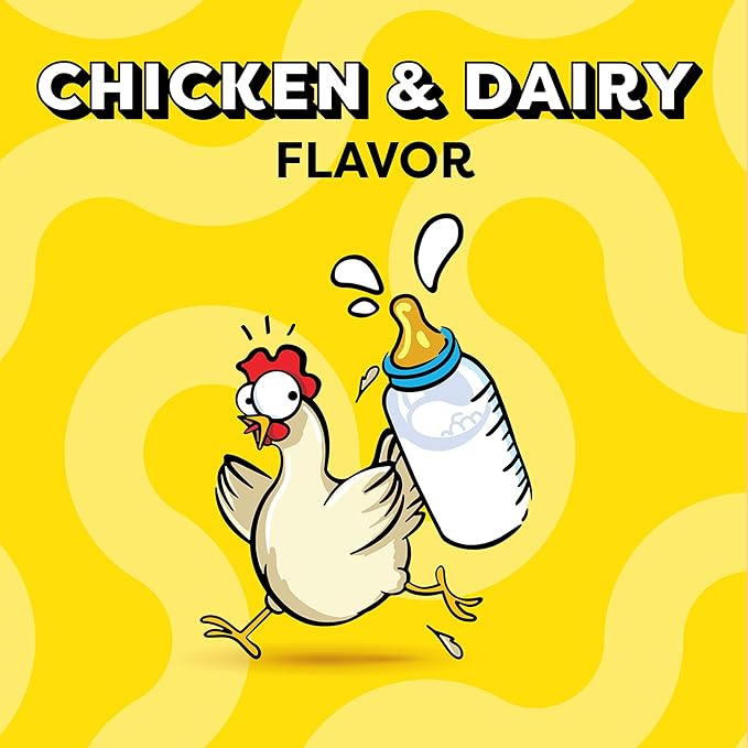 Temptations Kitten Crunchy and Soft Treats Chicken and Dairy Flavor, 3 oz. Pouch, (Pack of 12)