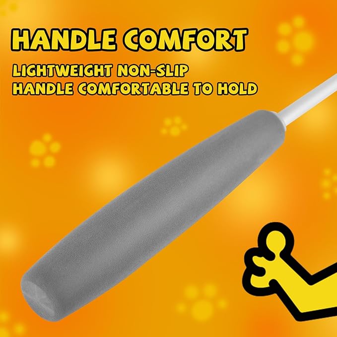 Premium Interactive Cat Wand Toy, Indoor Toy for Kittens and Cats, Educational Feather Cat Toy with Real Feathers.