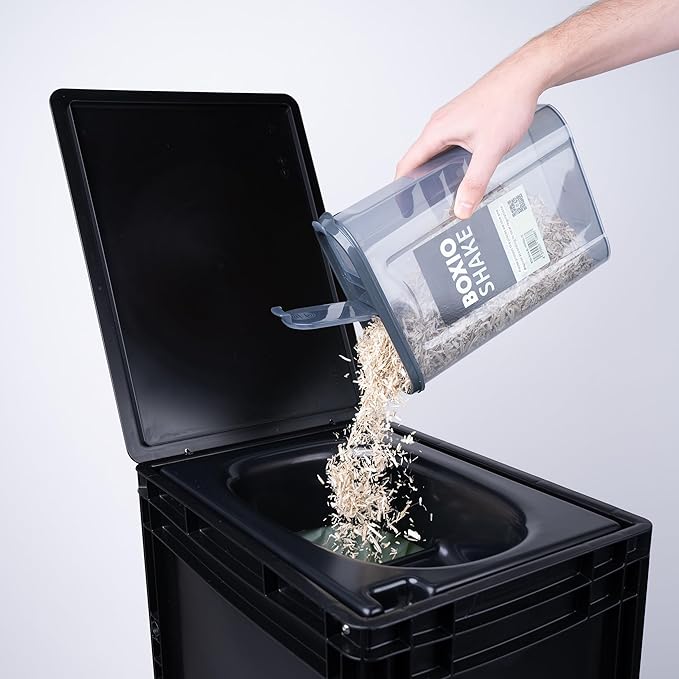 BOXIO - Hemp Litter 21oz hygienic Natural Litter for use in a Dry Toilet