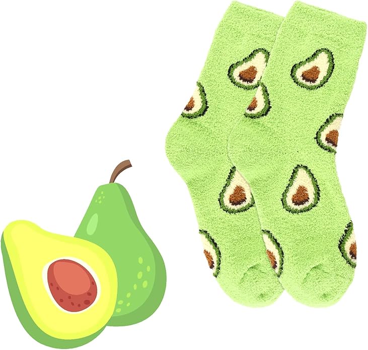 Benefeet Sox Cute Animal Fuzzy Socks for Women Girls Funny 3D Animal Cozy Socks Fluffy Slipper Socks Plush Comfy Soft Socks