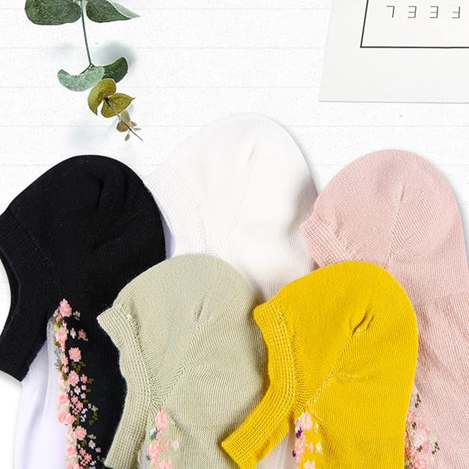 Benefeet Sox Sheer No Show Socks Women Girls Cute Thin Mesh Low Cut Liner Socks for Loafers Boat Shoes