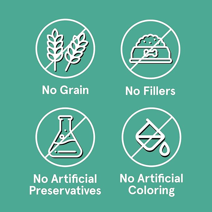 Real Meat Air Dried Cat Food & Dog Food w/Real Turkey - 14oz of USA-Crafted Grain-Free Dry Dog & Cat Food Sourced from Free-Range, Cage-Free Turkey - All Natural, High Protein Pet Food