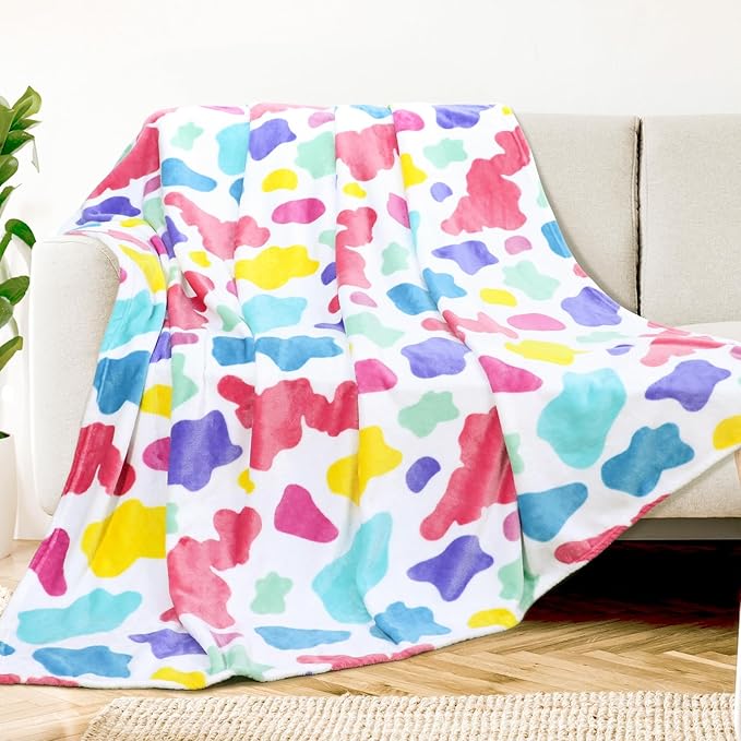 Cute Throw Blankets Soft Fleece Blankets Throw Blanket for Couch