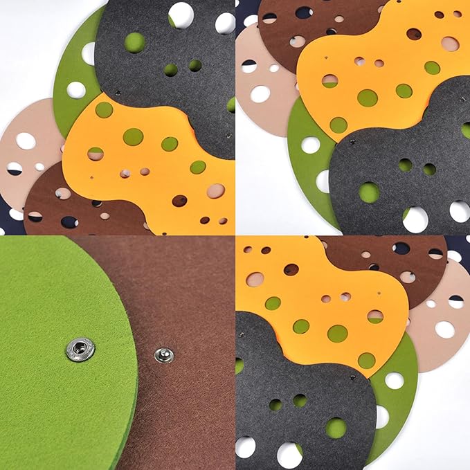 Rehomy Detachable Cat Tunnel Durable Pet Toys Play Tunnel Detachable Washable Felt Cat Litter Pet Supplies