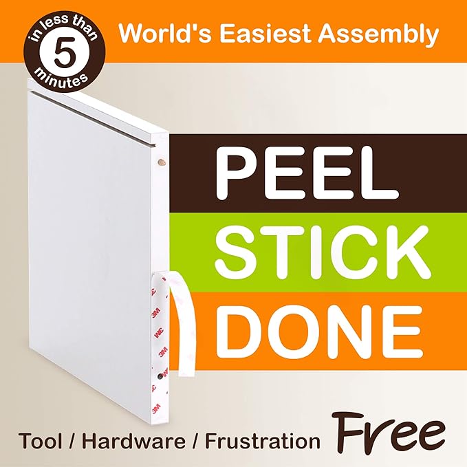 Way Basics Cat Scratching Post House Cube Scratcher (Tool-Free Assembly)