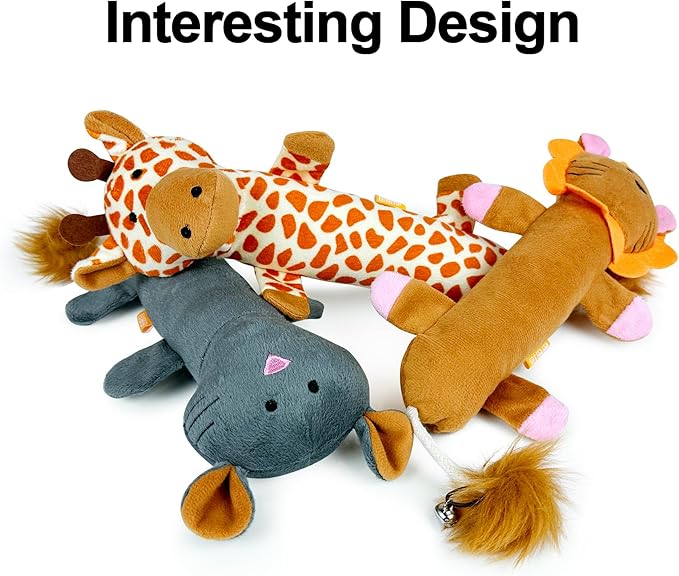 Catnip Silvervine Matatabi Pillow for Cats & Kittens,Cat Kicker Toy,Crinkle Sound Toy,Large Size Cat Pillow Soothing Plush Cat Toy (Giraffe).