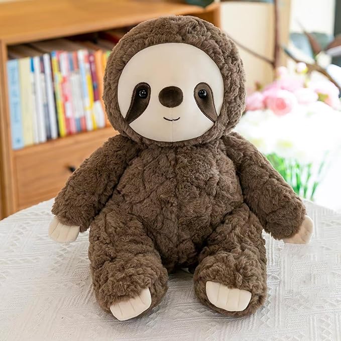 Ryttir 20" Chubbier Large Sloth Stuffed Animal,Soft Sloth Plush Stuffed Sloth Pillow for Kids and Adults - Perfect Christmas Décor Sloth Gifts for Cuddling and Room Decoration
