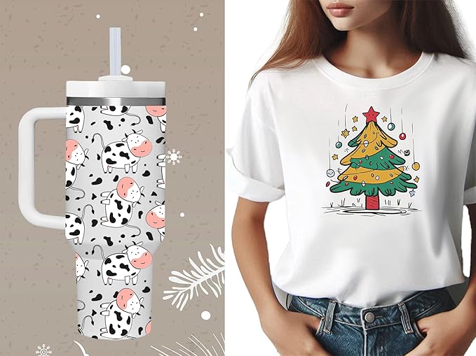 AMZUShome 40 OZ Cow Tumbler with Handle.Cow Lover Gifts.Unique Birthday Christmas Gifts for Farmer Cow Lover.Personalized 40 OZ Cow Tumbler Gifts for Women Men.