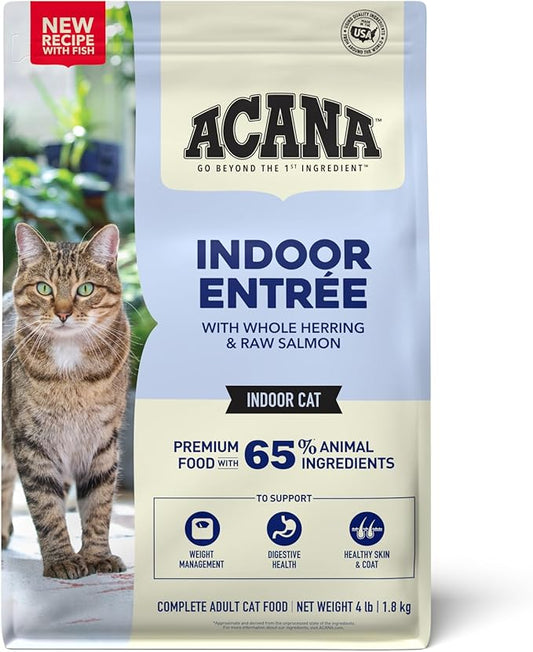 ACANA Indoor Entrée Fish Recipe Cat 4LB