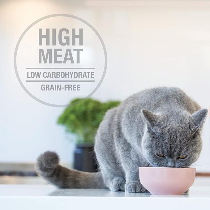 Feline Natural - 12 Grain-Free Pouches - Chicken & Lamb Feast, 3oz Perforated Box