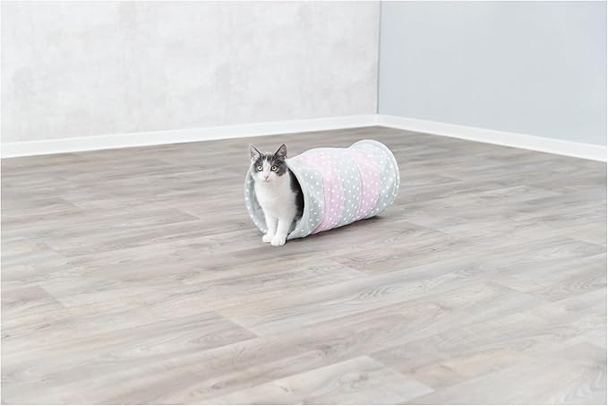 Trixie Cat Tunnel with Crinkling Foil for Encouraging Play, Indoor/Outdoor